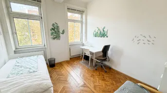 Expose Sonnige, stilvolle 5-Zimmer-Altbauwohnung im sanierten Gründerzeithaus – ideal für WGs oder Familien