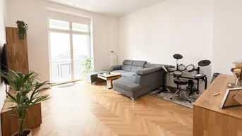 Expose Klassischer Altbau trifft modernen Luxus – Helle kernsanierte 2-Zimmer-Wohnung mit Balkon &amp; Tiefgarage in bester Lage von Margareten