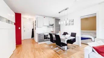 Expose Modernes City-Refugium mit Loggia, Parkblick &amp; Garage im Nordbahnviertel | U1 | Str.-Bahn 12, O |