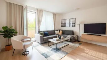 Expose Stilvoll wohnen in Korneuburg – 2-Zimmer-Eigentum mit Balkon | Lift | Sauna | Gemeinschaftsgarten