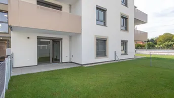 Expose Erstbezugswohnung mit westseitigen Garten