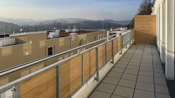Expose Dachterrassenwohnung mit Ausblick - Erstbezug
