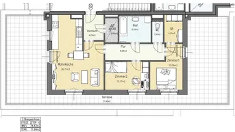 Expose Schöne Dachterrassenwohnung in Rabensburg
