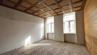 Expose Sanierungsbedürftige 2-Zimmer-Altbauwohnung im 16.!