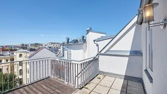 Expose Wunderbare Dachgeschoss Maisonette mit sonniger Terrasse, 
Nähe U3 Hütteldorfer Straße!