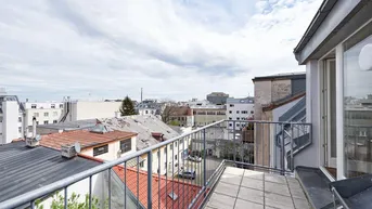 Expose Dachgeschosswohnung mit schönem Balkon in den ruhigen Innenhof!