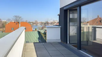 Expose DIE ALTE DONAU VOR DER HAUSTÜR - 3 Terrassen - Grünruhelage an der U1
