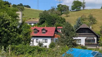 Expose IDYLLISCHE GRÜNRUHELAGE - über 200 m² Wohnfläche - 1.463 m² Grund - zwei getrennte Wohneinheiten
