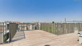 Expose NÄHE U4 FRIEDENSBRÜCKE - DACHTERRASSE - 3 ZIMMER DACHGESCHOSS WOHNUNG