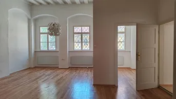 Expose Schloss Rossatz! - 3 Zimmerwohnung mit Gartenmitbenützung!