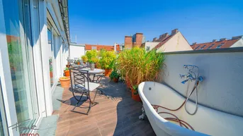 Expose Über den Dächern von Wien: Luxuriöses Loft-Penthouse auf 2 Ebenen + 2 Terrassen!