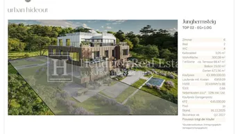 Expose Exklusives Neubauprojekt: 300 m² Maisonette mit Garten und Pool inmitten der Weinberge