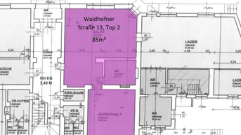 Expose Modernisierte Gewerbefläche 85m² mit Parkplätzen in Weyer Zentrum