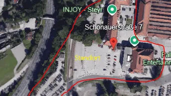 Expose Schotterparkplatz ab 500 - 3.000m² im Zentrum von Steyr 