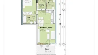 Expose Geförderte 2-Zimmer-Mietwohnung mit Kaufoption