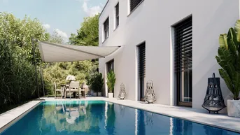 Expose Raffiniertes Einfamilienhaus in Salzburg: Erstbezug mit Garten und Luxusausstattung!