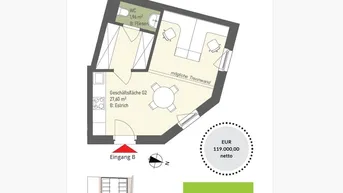 Expose ++ NEU ++ KLEINES GESCHÄFTSLOKAL in KRITZENDORF ++