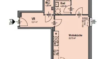 Expose Erstbezug mit Balkon: Moderne 2-Zimmer-Wohnung