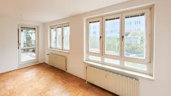 Expose PROVISIONSFREI VOM EIGENTÜMER! GARTENWOHNUNG! RUHIGE 3-ZIMMER WOHNUNG MIT LOGGIA UND EIGENGARTEN AUF DER SCHMELZ!