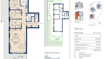 Expose Exklusive Garten-Wohnung mit 4 Zimmer und Wörthersee-Nähe - SEEPANORAMA Pörtschach