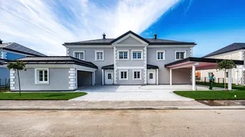Expose Hochwertiges niedrigenergie Doppelhaus mit Garage und Seezugang !