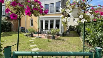 Expose Sonniges Gartenparadies in Schwechat – 3 Zimmer mit Terrasse, Eigengarten und 2 Garagenplätzen!