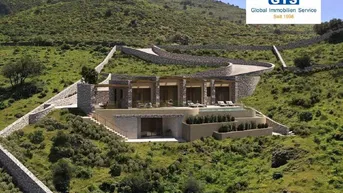 Expose +++ Griechenland - Süd-Kreta - Neubau-Villa: Exquisit, unverbaubarer Meerblick und Traumaussicht +++