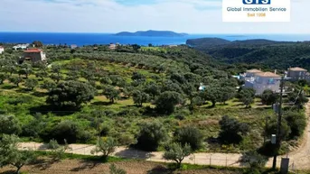 Expose +++ GRIECHENLAND - WEST-PELOPONNES - BAUGRUNDSTÜCK mit BAUGENEHMIGUNG: Nur 295 Meter zum Meer +++