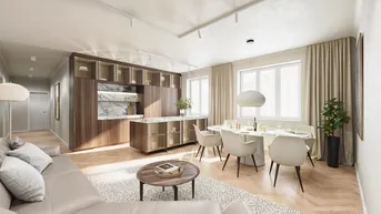 Expose Erstbezug nach Top Sanierung - großzügiges 3-Zimmer City Apartment mit Balkon