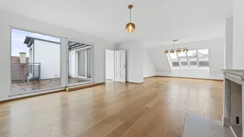 Expose Exklusive Dachgeschosswohnung auf drei Ebenen mit Terrassen, Kamin und Panoramablick ! Top Lage !