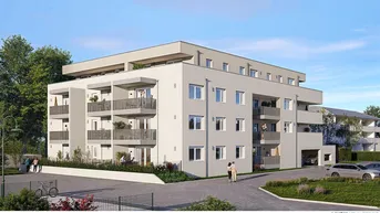 Expose Neubau: geförderte 2-Raum Mietwohnung mit Kaufoption in Oberndorf bei Schwanenstadt Top 112