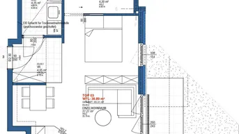 Expose Top Vorsorgewohnung !! Sonnige Erdgeschosswohnung mit 9m2 Garten und Terrasse zum Verkauf (U3)