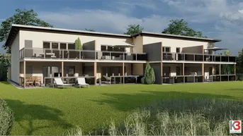 Expose K3 -3 ZIMMER GARTENWOHNUNG in Ruhelage und Stadtnähe. NEUBAUPROJEKT RESIDENZ ST MICHAEL am Zollfeld: moderne Wohnanlage am Fuße des Magdalensberges. Ruheoase in Stadtnähe.