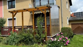 Expose K3 - gepflegte Doppelhaushälfte in Ranshofen: 6 Zimmer, Garten, Balkon &amp; 2 Garagen!
