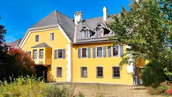 Expose Prestigeobjekt-Gewerbefläche mit beeindruckendem Herrenhaus und Badeteich in Schlosspark