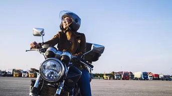Expose Motorradstellplätze nahe dem Hauptbahnhof