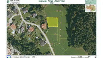 Expose Baugrund mit 745 m² nahe Knittelfeld