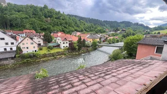 Expose Altstadthaus Murau -nahe Brauerei- mit Blick auf die Mur