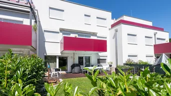 Expose Highlight: Gartenwohnung mit Terrasse &amp; 2 Tiefgaragenplätzen – Wohnen im Grünen, nahe Wien