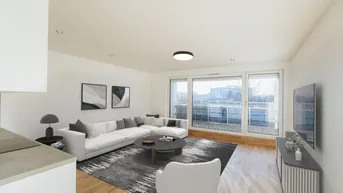 Expose PROVISIONSFREI - ERSTBEZUG - Bezugsfertige 3-Zimmer-Eigentumswohnung mit Balkon und Küche