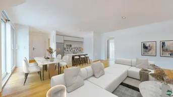 Expose First occupancy! Modern top floor flat with open space in a quiet location