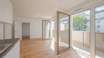 Expose ERSTBEZUG | Moderne 2-Zimmer Wohnung mit Balkon in urbaner Lage