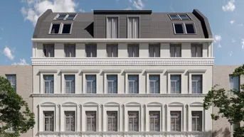 Expose Am Kutschkermarkt | Wunderschöne 4-Zimmer-Altbauwohnung mit 17m² Terrasse