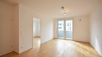 Expose Hofruhelage: Moderne 2-Zimmer Wohnung mit Loggia nahe Donau