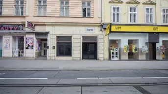 Expose Vermietetes Geschäftslokal in Frequenzlage auf der Währinger Straße zu verkaufen