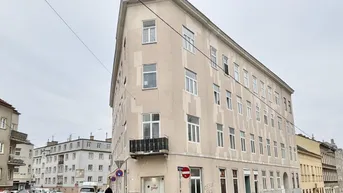Expose Sanierungsbedürftige 1,5-Zimmer-Altbauwohnung in guter Lage in Meidling