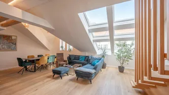 Expose Exklusive Dachgeschoss-Wohnung mit zwei Stellplätzen und privaten Aufzug in Pötzleinsdorf