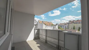 Expose Mitten im 8. Bezirk: Schöner 2 Zimmer-Neubau mit großem Balkon