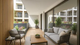Expose ERSTBEZUG | Moderne 3-Zimmer-Wohnung mit traumhafter Loggia