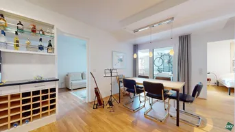 Expose Moderne 3-Zimmer-Wohnung mit Balkon und Garagenplatz beim Kutschkermarkt